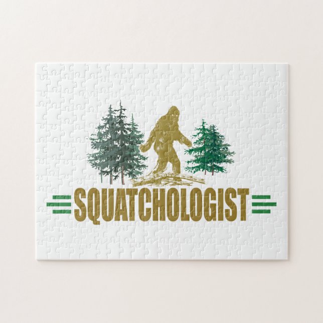 Puzzle Amusant coup de couteau, chasseur de sasquatch (Horizontal)