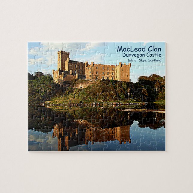 Puzzle Amusant écossais MacLeod Clan's Dunvegan Castle Pu (Horizontal)
