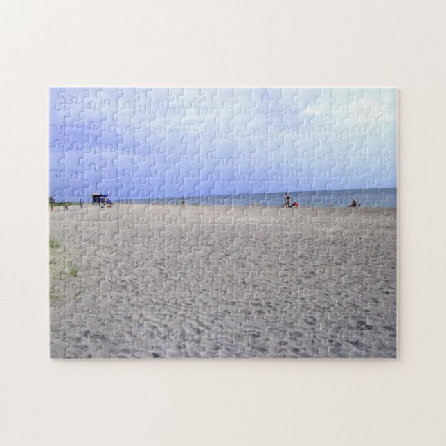 Puzzle amusant sur la plage (Horizontal)