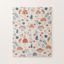 Amusants Orange Autumn Champagne Fairy Garden Puzz