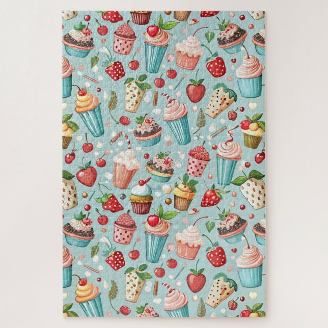 Puzzle Amusement de glace (Vertical)