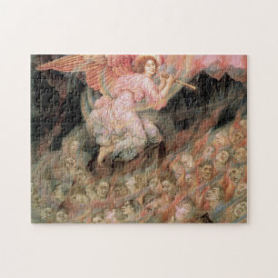 Puzzle An Angel Piping to the Souls in Hell