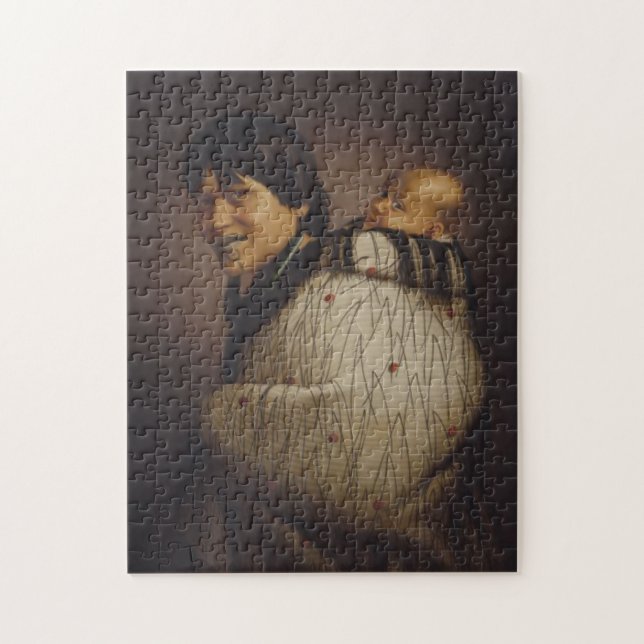 Puzzle "Ana Rupene et enfant" - G. Lindauer (Vertical)