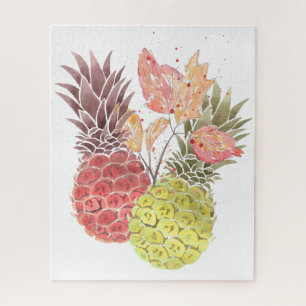 Puzzle Ananas, couple doux,