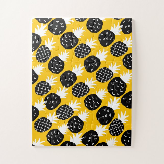 Puzzle Ananas noir (Vertical)