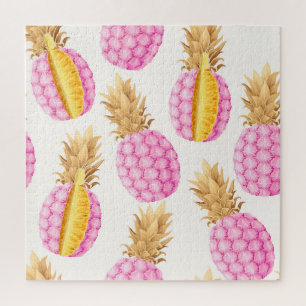 Puzzle Ananas Rose: Vintage Haute Détail