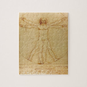 Puzzle Anatomie humaine, homme de Vitruvian par Leonardo