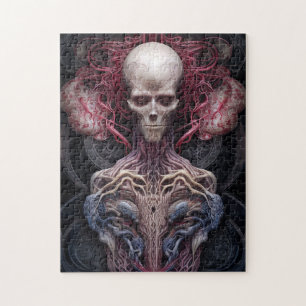 Puzzle Anatomie Surréelle Horreur Sci-Fi Art