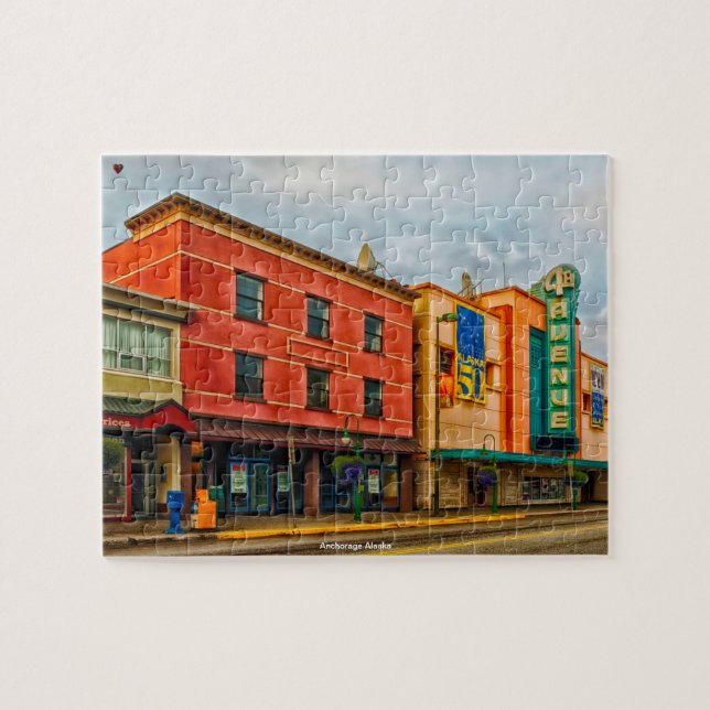 Puzzle Anchorage Alaska (Horizontal)
