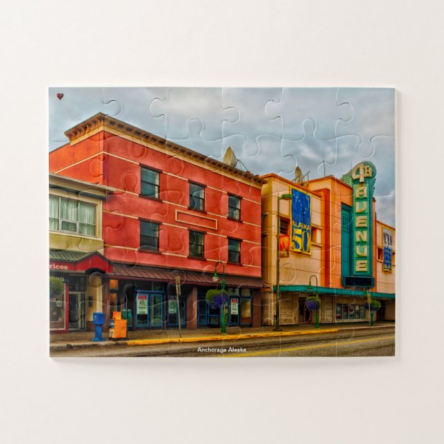 Puzzle Anchorage Alaska (Horizontal)