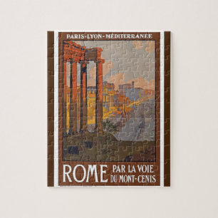 Puzzle Ancien Rome Voyage Publicité Peinture