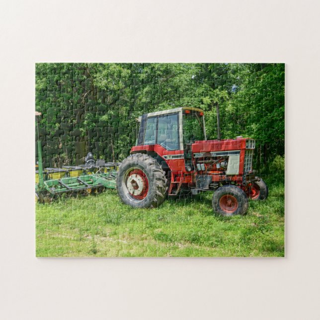Puzzle Ancien tracteur international (Horizontal)