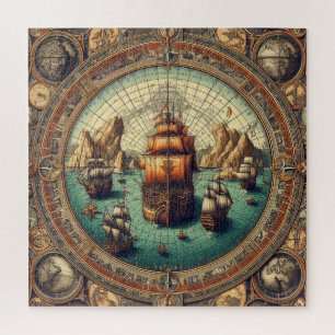 Puzzle Ancien voilier espagnol, Carte 3