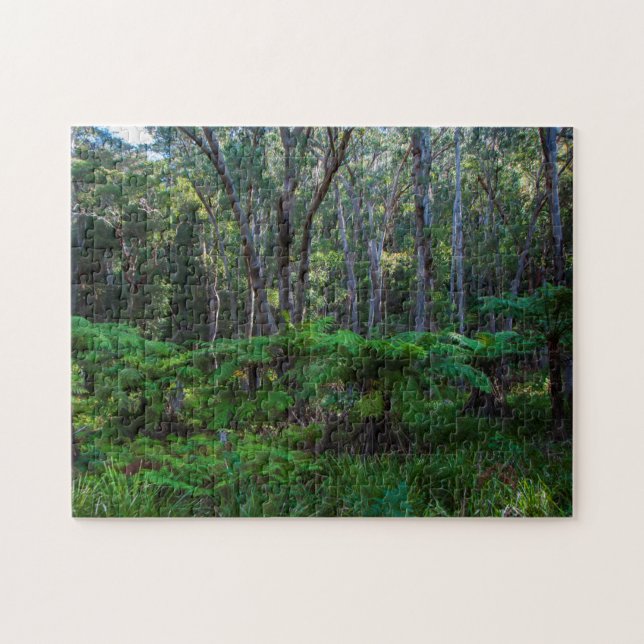 Puzzle Ancienne forêt tropicale verte Gondwana, 252 pièce (Horizontal)