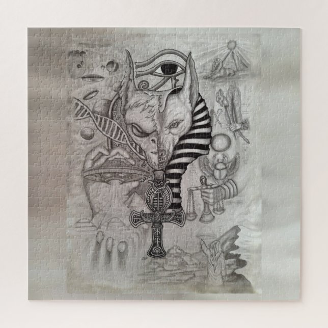 Puzzle Anciens Aliens, Anubis (Vertical)