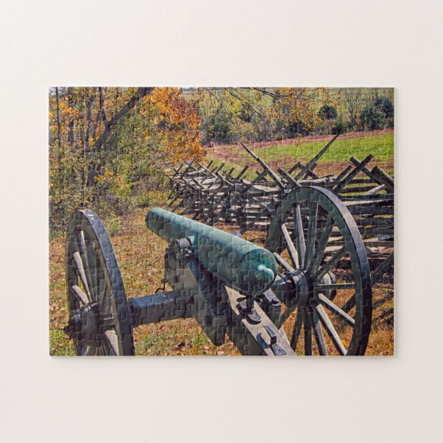 Puzzle Anciens canons de la guerre de Sécession. (Horizontal)