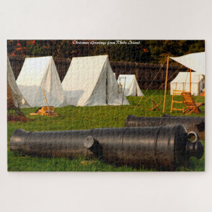 Puzzle Anciens canons de la guerre de Sécession. Vœux de