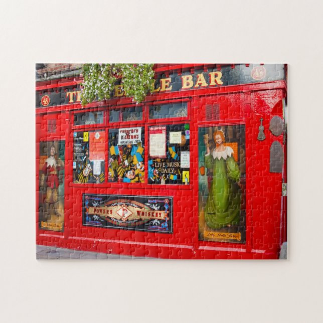 Puzzle Anciens pubs de Dublin. Irlande (Horizontal)