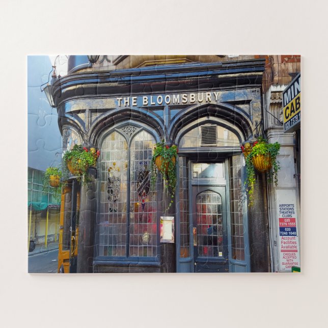 Puzzle Anciens pubs de Londres. (Horizontal)