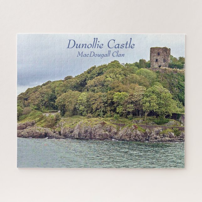 Puzzle Ancient Gaelic Dunollie Castle Home Of MacDougalls (Horizontal)