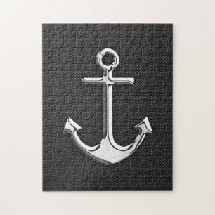 Puzzle Ancre de chrome sur la fibre de carbone