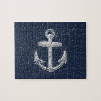 Puzzle Ancre nautique vintage