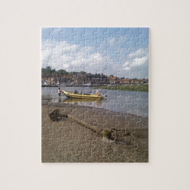 Puzzle Ancre, NERVURE au repos Blakeney, Norfolk (Vertical)