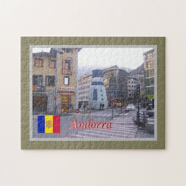 Puzzle Andorre - (Horizontal)