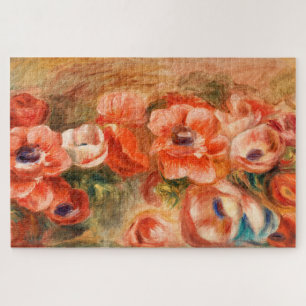 Puzzle Anémones de Renoir Impressionist Painting