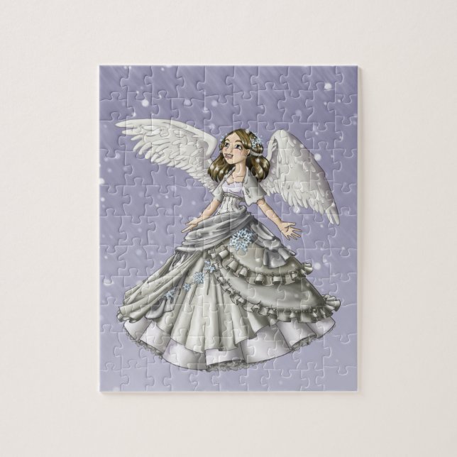 Puzzle Ange de neige (Vertical)