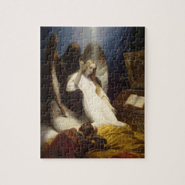 Puzzle Angel de la mort (Aller au Ciel) (Horace Vernet) (Vertical)