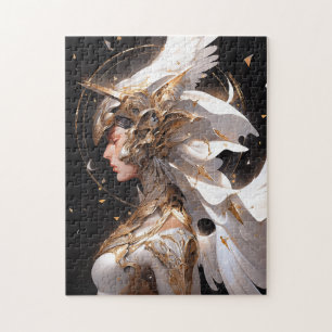 Puzzle Angel En Blanc Armor Imaginaire Art