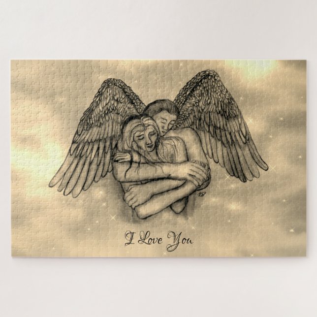 Puzzle Angel Eros in Love (Horizontal)