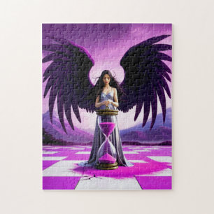 Puzzle Angel et sablier