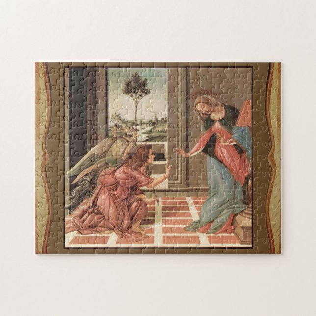 Puzzle Angel Gabriel Et Mary (Horizontal)