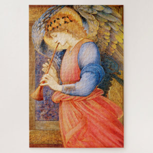 Puzzle "Angel jouant d'un drapeau" par Edward Burne-Jones
