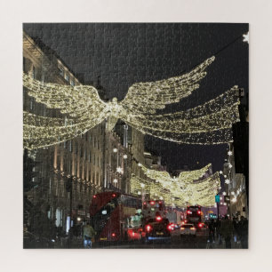 Puzzle Anges de Noël sur Regent Street, Londres Royaume-U