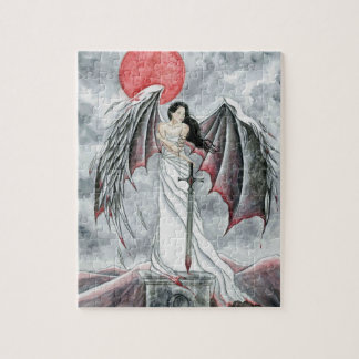 Puzzle Anges tombés gothiques d'imaginaire de jeux de