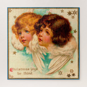 Puzzle Anges victoriens Noël Joys Be Thine