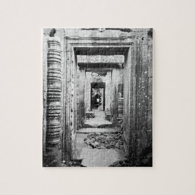 Puzzle Angkor Cambodge, Portails Preah Khan (Vertical)