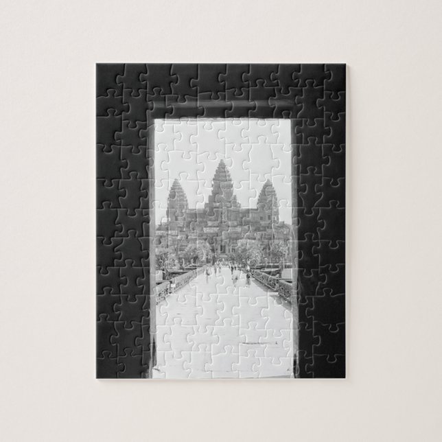 Puzzle Angkor Cambodia, Angkor Vat Doorway Vue (Vertical)