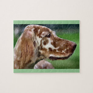 Puzzle Anglais Setter Art