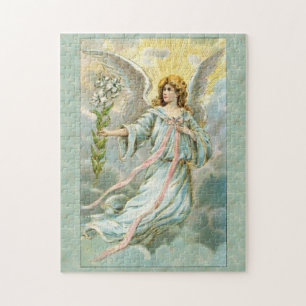 Puzzle Angle en bleu