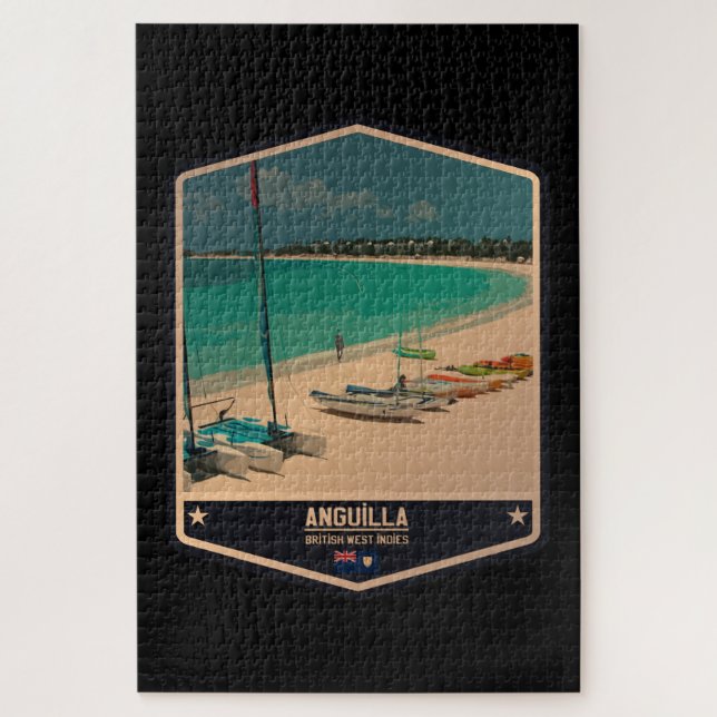 Puzzle Anguilla (Vertical)