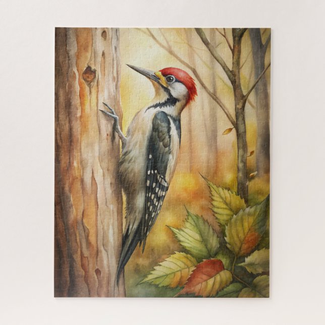 Puzzle animal d'automne (Vertical)