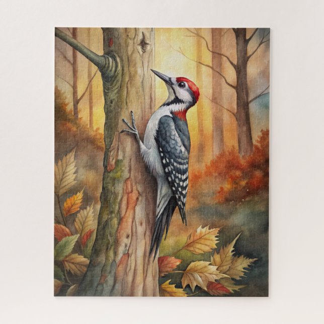 Puzzle animal d'automne (Vertical)