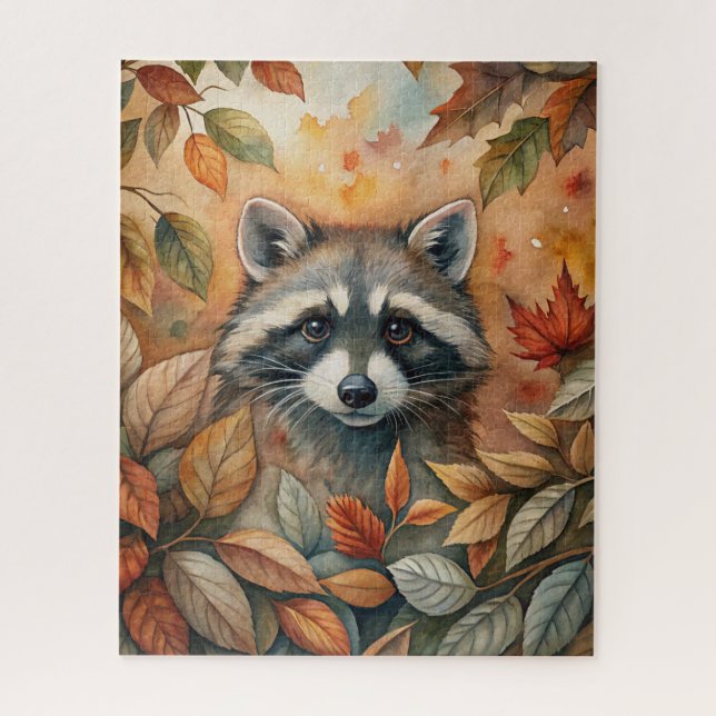 Puzzle animal d'automne (Vertical)