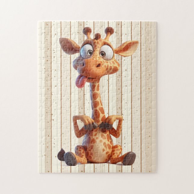 Puzzle animal de dessin 3D (Vertical)