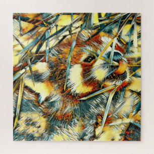 Puzzle AnimalArt_RedPanda_003
