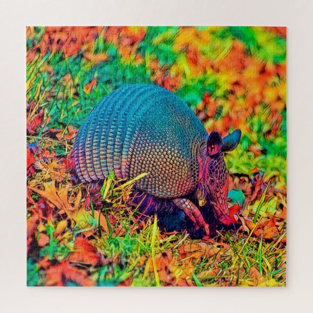 Puzzle AnimalColor_Armadillo_001 (Vertical)